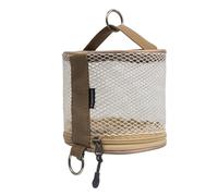 Support de papier toilette en plein air : sac de rangement en rouleau de tissu pliable avec crochet suspendu | Distributeur compact pour camping, randonnée, voiture, RV, | Organisateur li