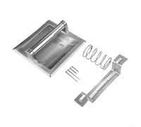 Support de papier toilette encastré en acier inoxydable conçu pour économiser de l'espace et donner un look moderne dans la salle de bain