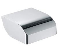 Support de Papier Toilette KEUCO Elegance avec Couvercle, Rigide, chromé, 11660010000