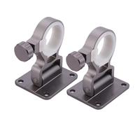 Support de parapluie de pêche - 2 connecteurs de support de canne à pêche | Support de canne à pêche pour bateau, fixation sûre pour le camping, la plage, la pêche, le balcon ou le jardin, accessoire