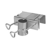 Support de parapluie pour balustrade de terrasse Support portable réglable | Terrasse Balcon Support de parasol Clip Universel Résistant aux intempéries Modèle lourd Inoxydable Extérieur Patio Piscine