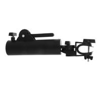 Support de Parapluie pour Chariot de Golf Réglable, Angle Stable Noir | Plastique Léger et Robuste, Usage au Parcours, Accessoire pour Voiturette, Montage Simple