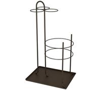 Support de parapluie stable, support décoratif autoportant pour la maison et le bureau, design humanisé à grande bordure, support de décoration de porche, support de parapluie durable et fonctionnel