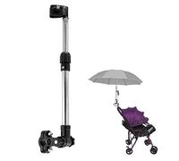 Support de Parapluie Universel Rétractable pour Vélo, Poussette, Fauteuil Roulant, Chariot de Pêche, Accessoire de Transport Multifonctionnel