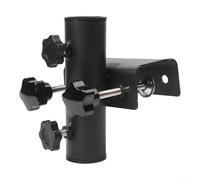 Support de parasol de balcon pour montage de parapluies sur clôtures et bancs, compatible avec des poteaux de 23 mm à 38 mm de diamètre