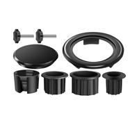 Support De Parasol De Terrasse - Acier Robuste Avec Revêtement En Poudre Noir, Support Universel Pour Balustrade De Terrasse, Fixation De Pare-soleil Haute Stabilité | Quincaillerie De Qualité Profess