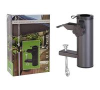 Support de parasol - Diamètre 34 à 48 mm - À pince - Pour balcon ou jardin