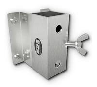 Support de parasol en acier inoxydable pour montage mural sur le balcon Support de parasol mural jusqu'au parasol 270 cm support mural carré stable fixation sûre plaque murale sur le mur