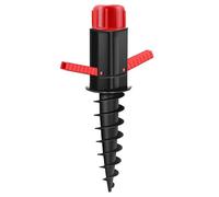 Support De Parasol - Marbueno Summer - 37x6x6 Cm - Noir - Tube 25-32 Mm - Fixation Sécurisée Multicolore