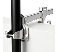 Support de Parasol pour Balcon, 32 mm/25 mm Pince de Fixation Parasol