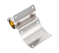 Support de Parasol pour Boîte de Pêche, Acier Inoxydable 1,2mm Pliable | Base Élargie, Design Séparé et Bouton Latéral, pour Rails de Bateau et Ombre Stable