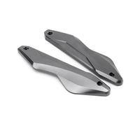 Support De Pare-Brise pour Moto pour Xmax 300 2023 XMAX300 X-Max Déflecteurs Vent Fixation D'écran Visière Carénage Avant de Moto(Titane)