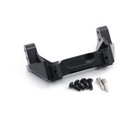 Support de pare-chocs arrière en aluminium pour voiture Traxxas TRX4 1/10 RC Crawler, noir