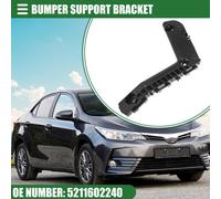 Support De Pare-Chocs Avant Gauche, C?tšŠ Conducteur, Pour Toyota Corolla 2014-2016, En Plastique, RšŠf. 5211602240, Noir, 1 Piššce