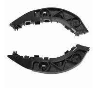 Support de Pare - Chocs, Pièce de Rechange en ABS Noir pour 2006-2011 - Haute Résistance, Remplacement Précis, Adapté aux Véhicules d'Origine