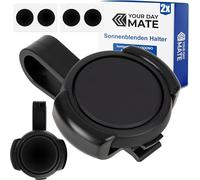 Support de pare-soleil de voiture pour CO-DRIVER NO2, 2 jeux, en noir, compatible avec OOONO Co Driver Nr 2, en plastique solide, non imprimé en 3D, clip de détecteur de radars