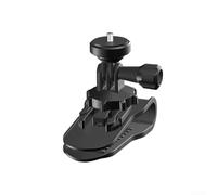 Support de pare-soleil de voiture pour Insta360 Go Ultra, support de caméra ABS pour intérieur de véhicule, accessoire de tableau de bord sécurisé et compact avec finition noire élégante