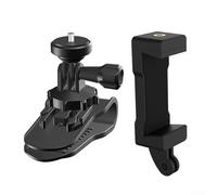 Support de pare-soleil Insta360 X5, 11 × 6 × 5 cm, support de voiture ABS pour caméra d'action, installation stable sans tableau de bord, design compact et discret, utilisation en voyage et conduite