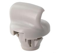 Support de pare-soleil pour Nissan et modèles, en plastique ABS gris, fixation sur pare-soleil, fixation intérieure gauche et droite