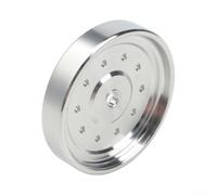 Support de paroi de douche intérieur en acier inoxydable 58 mm pour Breville avec joint en silicone - Pièce de rechange pour filtre à café d'extraction de pression améliorée, facile à nettoyer