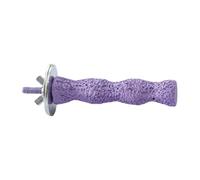 Support de Parrot - Trimmer à bec d'oiseaux, jouet pour animaux de compagnie | Pierre naturelle de calcium, moulin à ongles de cacatoès, accessoire de support de cage à oiseaux, Conure un Mastic