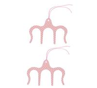 Support de partition en tôle Clip de livre de haute qualité élastique durable pour les musiciens amateurs de livres cadeau rose bleu vert violet 2 pièces 7,2x4,1 pouces (Rose)