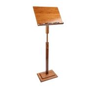 Support de partitions, support de livre de musique pliable en bois, support rotatif réglable en hauteur for violon, guitare et Piano(D)