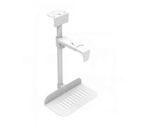 Support de PC réglable sous le bureau avec pivot à 360° pour tour de jeu suspendue, organisation des espaces de travail