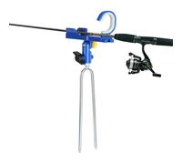Support de pêche - Support avec piques pour canne à pêche, support de canne à pêche, pour kayak, ponton, surf, plage, bateau