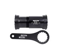 Support de pédalier de vélo BB386 à ajustement serré/fileté à ajustement serré/roulements en céramique support de pédalier de vélo φ24/DUB/30 46mm filetage ensemble BB(Φ30 Threaded Press-Fit+W)