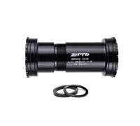 Support de pédalier de vélo BB386 à ajustement serré/fileté à ajustement serré/roulements en céramique support de pédalier de vélo φ24/DUB/30 46mm filetage ensemble BB(BB386-DUB Threaded Press-Fit)