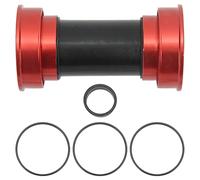 Support de pédalier de vélo BB92, presse intégrée creuse, accessoires de vélo de route de montagne (Red)