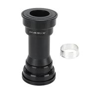 Support de Pédalier de Vélo Roulement à Pression Haute Résistance Alliage d'Aluminium Céramique Vélo de Route VTT Arbre Central Accessoire de Cyclisme Noir 89,5 mm 92 mm 86,5 mm