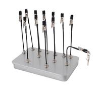 Support de peinture de modèle - 6,54 x 4,06 x 0,83 pouces, support de base d'outils miniatures, 12 pièces, peinture flexible | Hobby Hôtel Artisanat École Dortoir Bureau Industrie Atelier Accessoires