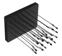 Support de Peinture Miniature en Métal avec Pinces Crocodile pour