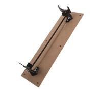 Support de Peinture pour Maquettes D’avions, Étau Réglable Bois Métal | Fixation Stable Multi-angle, Aide à L’assemblage Précis, pour Bureau et Établi, Finition Kaki