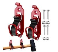 Support de pelle - 18 x 6,3 cm - Grand support en métal - Poignée d'outils de tracteur - Organiseur d'équipement de sécurité incendie - Support robuste pour équipement de pêche - Mallette