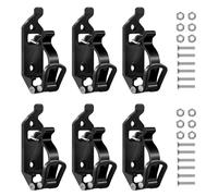 Support De Pelle De Voiture, 6PCS Support De Pelle pour Galerie De Toit étagère Pelle De Toit Support en Métal Réglable De Galerie De Toit pour Camions Outil De Bateau