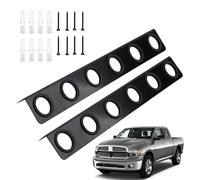 Support de pelle pour camion - Support de pelle haute performance - Système de stockage à 6 outils | Lit de chargement - Porte-outils avec douille en caoutchouc, rack polyvalent sûr pour l'agriculture