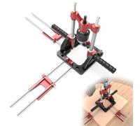 Support de perçage avec mandrin - Support de perçage mobile - Angle de 0 ° à 60 ° - Guide de perçage réglable - Support pour perçage précis (style A)