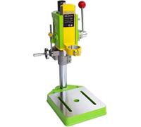 Support De Perceuse à Colonne D’établi avec étau en Aluminium - Support De Perceuse électrique pour Outil De Bricolage Rotation à 90 ° Châssis Fixe Profondeur De, Electric Drill Stand