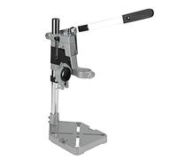 Support de perceuse à colonne, outil de réparation d'établi, base en aluminium robuste pour le perçage de précision, perceuses électriques, plage de serrage de 38 à 43mm (Double trou)