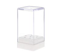 Support de perceuse à ongles à 7 trous, présentoir portable, avec couvercle, boîte de rangement, outil de nail art, durable et utile