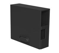 Support de perceuse à ongles, organiseur portable résistant à la poussière - Boîte de rangement pour outils de pédicure, pinceaux, pédicure, bureau, salon, voyage, atelier, techniciens, manucures