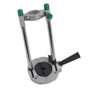 Support de perceuse électrique avec construction robuste et adaptateur coulissant pour perçage précis du bois et des tuyaux ronds, prend en charge plusieurs positions de perçage, y compris angulaire