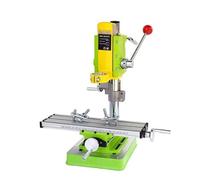 Support de perceuse électrique avec étau en aluminium, cadre fixe à 90°, profondeur réglable, convient aux perceuses de 38 à 43 mm pour projets de bricolage