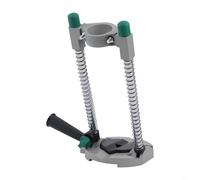 Support de perceuse électrique réglable avec support en alliage d'aluminium et colonne en acier au carbone pour le travail du bois, le perçage de tuyaux et de positionnement, compatible