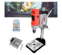 Support de Perceuse Réglable, Perceuse à banc à pilier, établi à 6 vitesses, presse à vitesse réglable, outils for la maison(B)