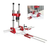 Support de Perceuse Upgrade avec Mandrin, Guide d'Angle 0-60° pour Perceuses Portatives, Auto-Centrant, Capacité de Serrage 1,5-13 mm, avec Indicateur à Aiguille, Paliers Lisses en Laiton