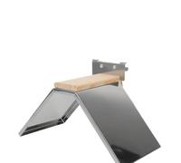 Support de Perche à Pigeon en Acier Inoxydable, 2 pièces | Support de perchoir for perroquet, colombe et oiseau, conception sûre et stable, fournitures for animaux de compagnie